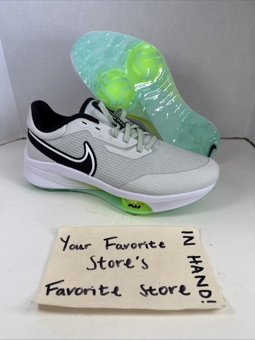 Nike Air Zoom Infinity Tour Next% Golf Shoes Men's Size 8.5 Wide DM8446-001 NEW!